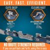 11 or 33 Teeth Survival Steel Hand Chain Saw / For Outdoor Wood Cutting in Emergency, Camping & Hiking Tool