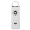 Rechargeable Personal Safety Alarm Portable 130dB Self-defense Siren with Strobe Light LED on a Carabiner
