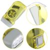 Manual Crank Electric Flashlight Outdoor Household Camping Torch; Small but Powerful Emergency Light Safety Tool; Fits in palm of hand