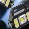 Portable Camping or Home Flashlight / Lantern, Multi-Modes, Solar Powered, USB Rechargeable, Emergency Light
