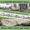 11 or 33 Teeth Survival Steel Hand Chain Saw / For Outdoor Wood Cutting in Emergency, Camping & Hiking Tool