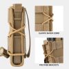 MOLLE Mag Pouch, Open-Top Pistol Mag Pouch, Adjustable Mag Pouch Compatible with Various MOLLE Tactical Belts