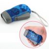 Manual Crank Electric Flashlight Outdoor Household Camping Torch; Small but Powerful Emergency Light Safety Tool; Fits in palm of hand