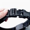 Adjustable Waterproof Dog Safety Collar w/ LED Lighting, USB or Solar Rechargeable Flashing & Reflecting Light For Night Walking