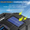 Portable Camping or Home Flashlight / Lantern, Multi-Modes, Solar Powered, USB Rechargeable, Emergency Light