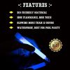 6inch Fluorescent Stick With Hook; Outdoor Camping Adventure Camping Lighting; Luminous Survival Supplies