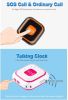 V28 Mini Smart Kids GPS Tracker with Two Way Audio Communication Talking Clock, SOS, Geo-Fence Historical Route Playback, Fall Alarm