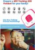 V28 Mini Smart Kids GPS Tracker with Two Way Audio Communication Talking Clock, SOS, Geo-Fence Historical Route Playback, Fall Alarm