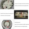 Waterproof Diving Compass 50m / 164.04ft ; Professional Wrist Compass - Outdoor, Sports, Survival, Hiking, Emergency