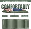 Camping Sleeping Pad; Inflatable Sleeping Mat With Pillows; Waterproof Lightweight Mattress; Folding Bed Cushion For Backpack Travel Hiking Camping