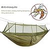 Camping Hammock with Mosquito Net, Portable Double Hammock Tent