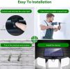 230 LED Ultra Bright Solar Wall Lights; Waterproof Rotatable Motion Sensor Light For Outdoor Porch Yard Wall