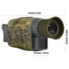 1080P Digital Night Vision Monocular for Night Fishing, Hunting, & Hiking