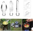 2-3 People Outdoor Teapot / Coffee Set Pot / Combination Camping Folding Pot Cookware Set