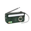 Emergency Radio Hand Crank Solar; Portable Weather Radio With AM/FM/WB/NOAA; Bright Flashlight; SOS Alarm; Reading Lamp; 2000mAh Cell Phone Charger