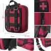 Tactical First Aid Pouch; Detachable Medical Pouch Kit Utility Bag (Bag Only)