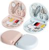 1pc Mini Portable Small Sewing Box - Emergency Travel, Household Sewing Kit with Thread, Scissors, Needles, Pins
