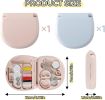 1pc Mini Portable Small Sewing Box - Emergency Travel, Household Sewing Kit with Thread, Scissors, Needles, Pins