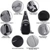 Sling Bag for Women & Men - Sling Backpack or Crossbody Bag - Chest, Shoulder, Back Bag