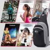 Sling Bag for Women & Men - Sling Backpack or Crossbody Bag - Chest, Shoulder, Back Bag