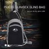 Sling Bag for Women & Men - Sling Backpack or Crossbody Bag - Chest, Shoulder, Back Bag