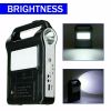 Portable 6V Rechargeable Solar Pane l- Power Storage Generator System - USB Charger With Lamp Lighting