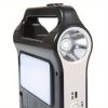 Portable 6V Rechargeable Solar Pane l- Power Storage Generator System - USB Charger With Lamp Lighting