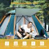 2-3 Person Camping Tent Outdoor Foldable Waterproof Tent with 2 Mosquito Nets Windows Carrying Bag for Hiking Climbing Adventure Fishing