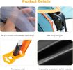 2-3 Person Camping Tent Outdoor Foldable Waterproof Tent with 2 Mosquito Nets Windows Carrying Bag for Hiking Climbing Adventure Fishing