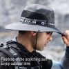 Casual Waterproof Breathable Sunshade Bucket Hat; Mountaineering, Fishing, Hiking Hat