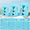 Inflatable Buoyancy Kids Swim/Float Vest w/ Head Protection / Swimming Learning for 1-13 Years Old Kids Boys & Girls