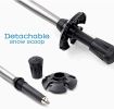 Portable Aluminum Alloy 5-section Foldable Ultralight Trekking Pole for Hiking Travel Lightweight 7075 Pole for Hiking, Walking