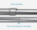 Portable Aluminum Alloy 5-section Foldable Ultralight Trekking Pole for Hiking Travel Lightweight 7075 Pole for Hiking, Walking